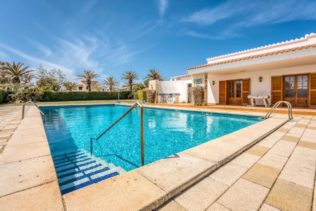 La Calma Espectacular Villa Con Jardin Y Piscina En Menorca 奥尔加 外观 照片