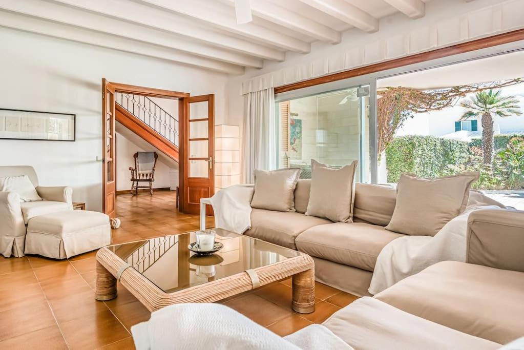 La Calma Espectacular Villa Con Jardin Y Piscina En Menorca 奥尔加 外观 照片