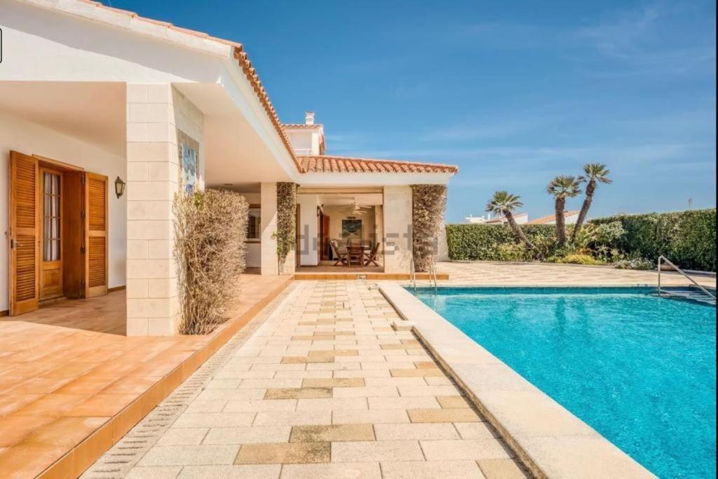 La Calma Espectacular Villa Con Jardin Y Piscina En Menorca 奥尔加 外观 照片