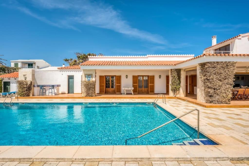 La Calma Espectacular Villa Con Jardin Y Piscina En Menorca 奥尔加 外观 照片