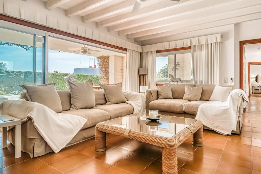 La Calma Espectacular Villa Con Jardin Y Piscina En Menorca 奥尔加 外观 照片