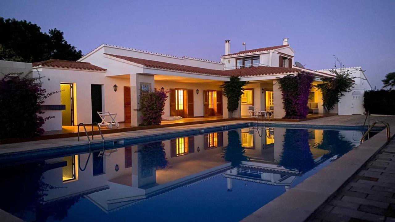 La Calma Espectacular Villa Con Jardin Y Piscina En Menorca 奥尔加 外观 照片