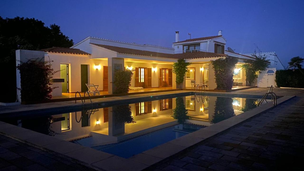 La Calma Espectacular Villa Con Jardin Y Piscina En Menorca 奥尔加 外观 照片