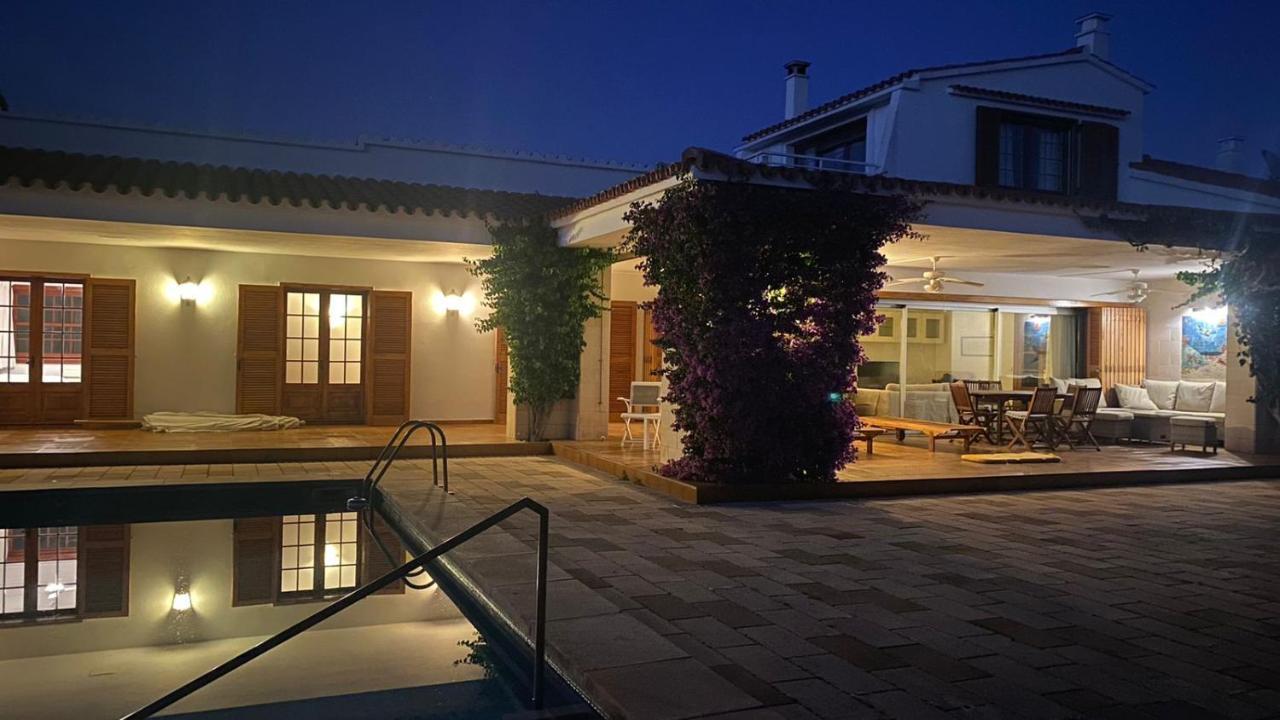 La Calma Espectacular Villa Con Jardin Y Piscina En Menorca 奥尔加 外观 照片